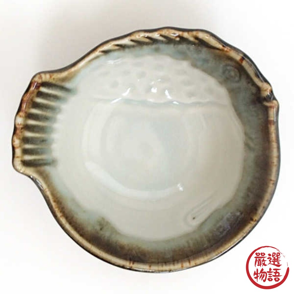 日本製 河豚陶瓷碗 美濃燒 味噌湯碗 餐碗 小碗 湯碗 飯碗 窯燒碗 日式碗 日式餐具-圖片-3