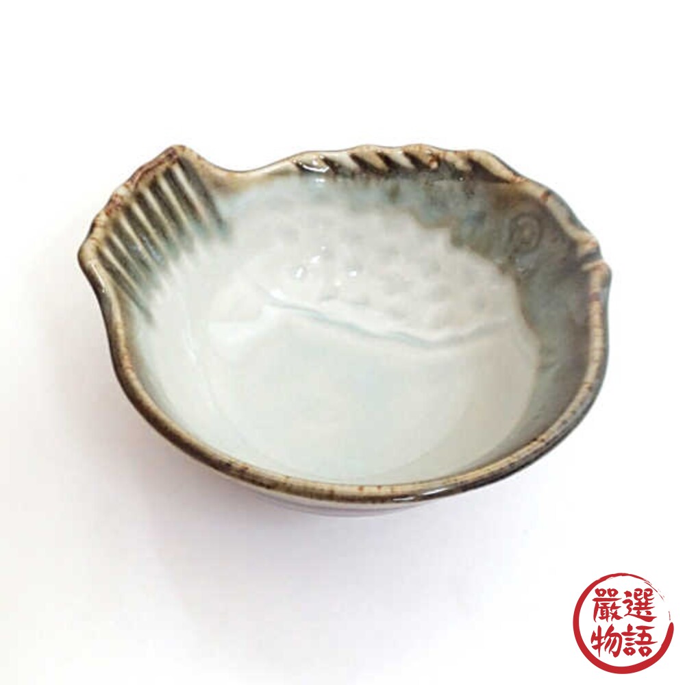 日本製 河豚陶瓷碗 美濃燒 味噌湯碗 餐碗 小碗 湯碗 飯碗 窯燒碗 日式碗 日式餐具-圖片-5