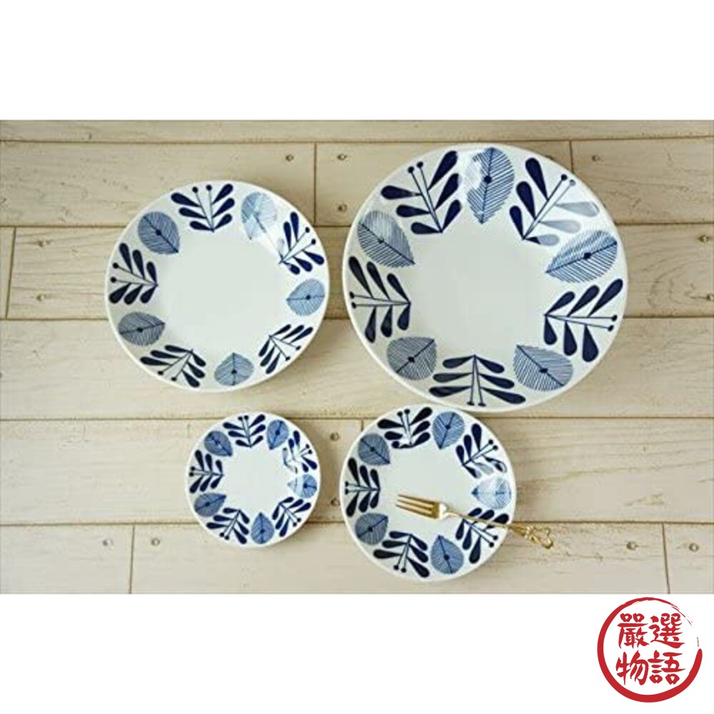 日本製 北歐風陶瓷餐盤 美濃燒 深盤 麵盤 餐盤 盤子 沙拉盤-圖片-6