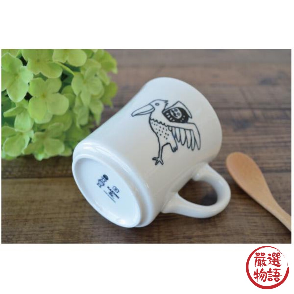 日本製 大嘴鳥 達摩 陶瓷咖啡杯 杯 咖啡杯 茶杯 水杯 馬克杯 陶瓷杯 牛奶杯 杯子 陶瓷-thumb