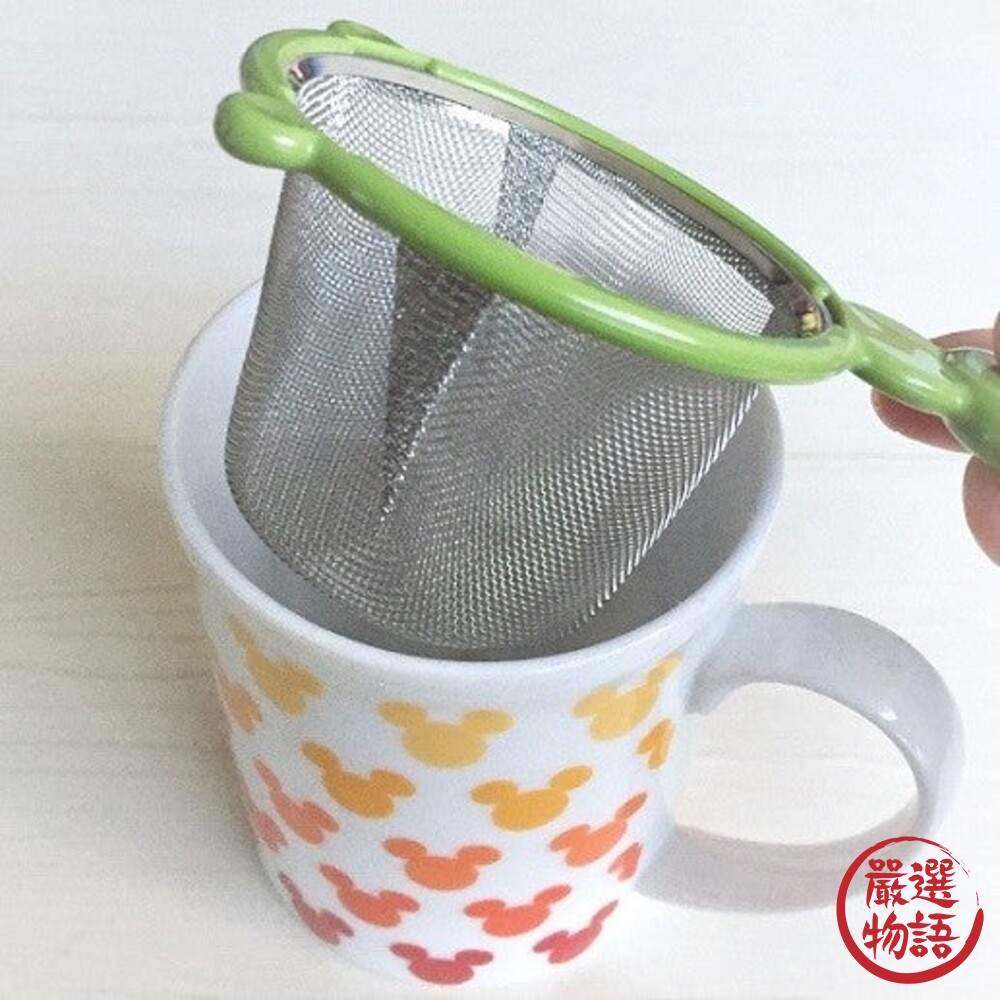 日本製 手持濾茶器 過濾器 泡茶用具 不銹鋼瀘茶網 漏篩網 過濾網 糖粉篩 泡茶器 茶具 烘焙用品-圖片-2