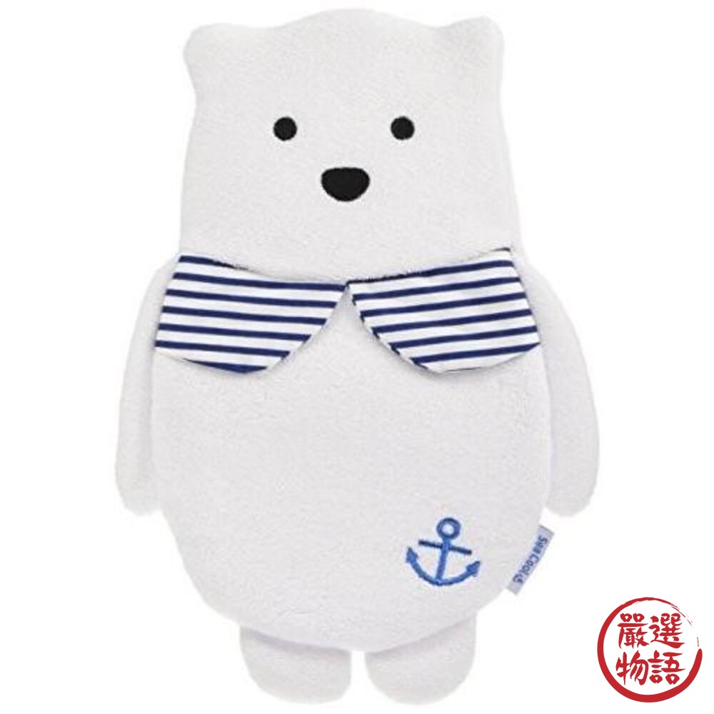 日本製 涼感午睡枕 動物涼感枕頭 兒童涼感枕 午睡枕 冷感枕 北極熊 企鵝 涼感 涼枕-thumb