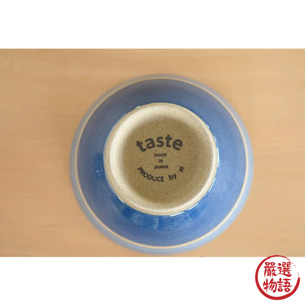 日本製 日式餐具 雙色茶碗 藍色 飯碗 湯碗 拉麵碗 陶瓷碗 碗盤 有田燒-圖片-3