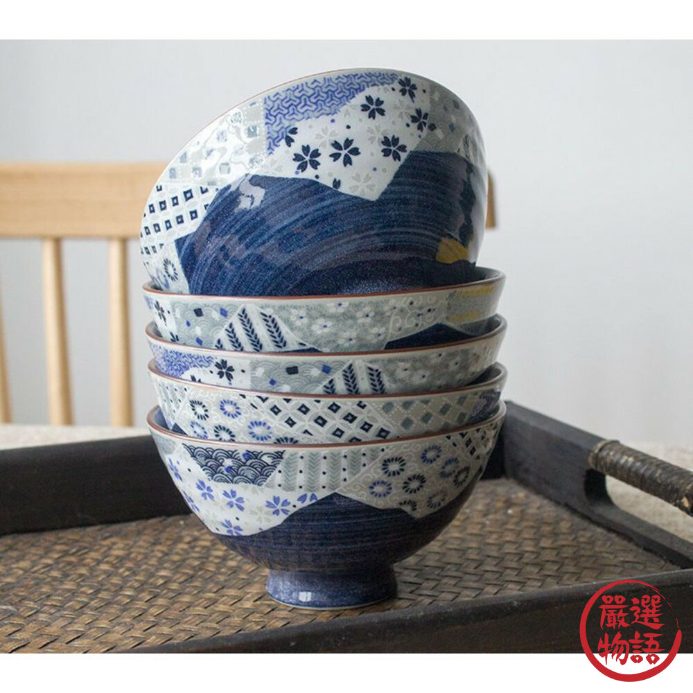 SF-018610-日本製 茶碗 飯碗 友蟬 美濃燒 大平碗 毛料碗 碗 陶瓷碗 湯碗 日式和風 情侶碗 夫妻碗 陶瓷