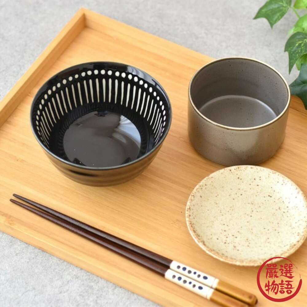 SF-018612-日本製 三色茶碗 陶瓷碗 飯碗 湯碗 茶碗 情侶碗 陶瓷碗